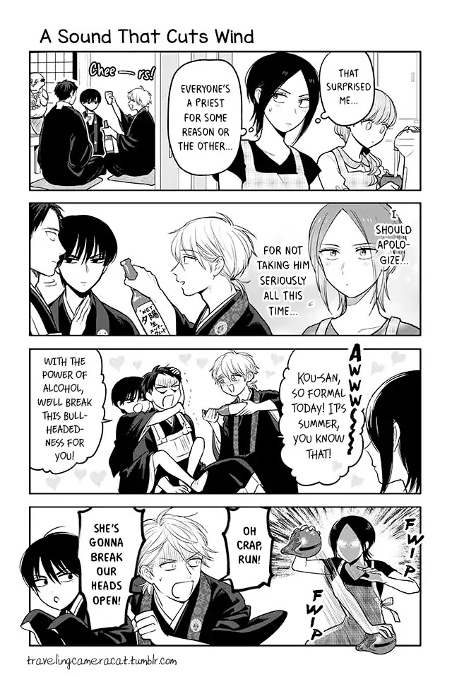 Buccafé! Chapter 105 page 1 - Chapter 105: A Sound that Cuts Wind