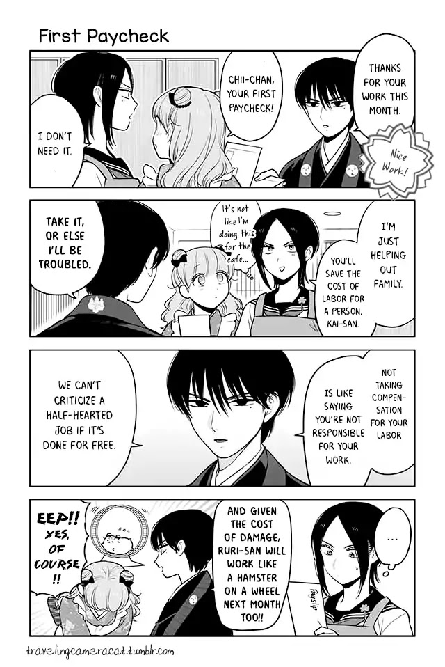 Buccafé! Chapter 82 page 1 - Chapter 82: First Paycheck