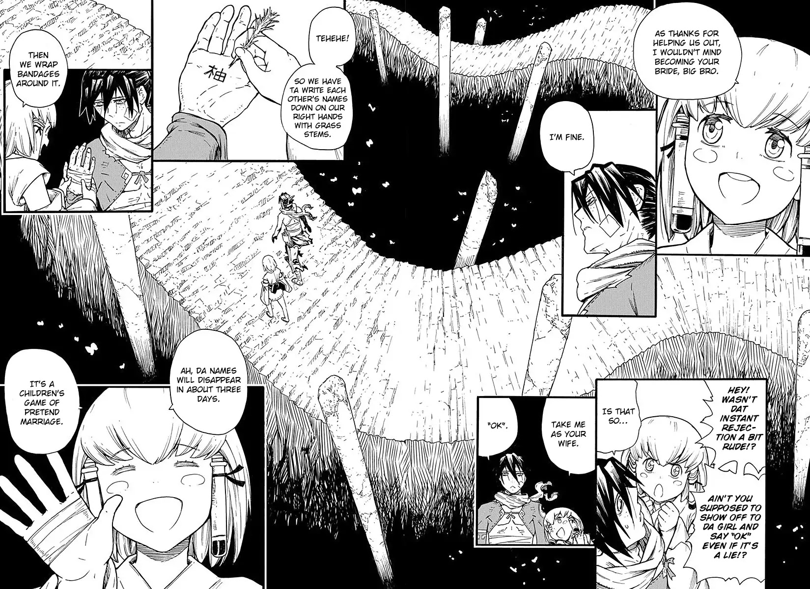 Buchimaru Chaos Chapter 11 page 13 - Chapter 11: The Dead Village