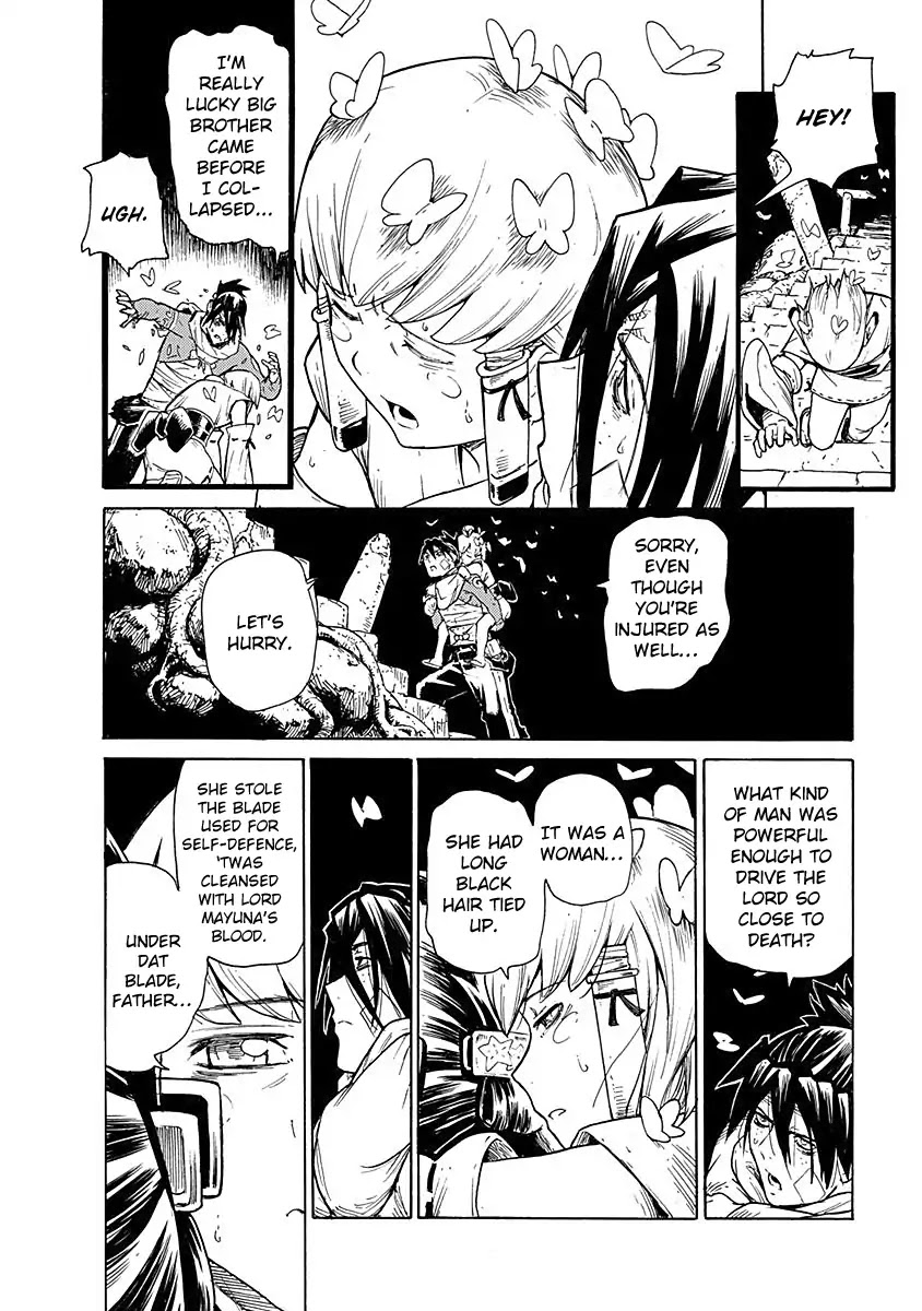 Buchimaru Chaos Chapter 11 page 14 - Chapter 11: The Dead Village
