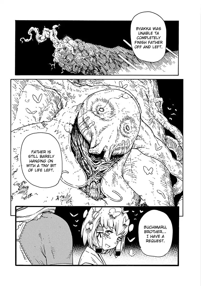 Buchimaru Chaos Chapter 11 page 17 - Chapter 11: The Dead Village