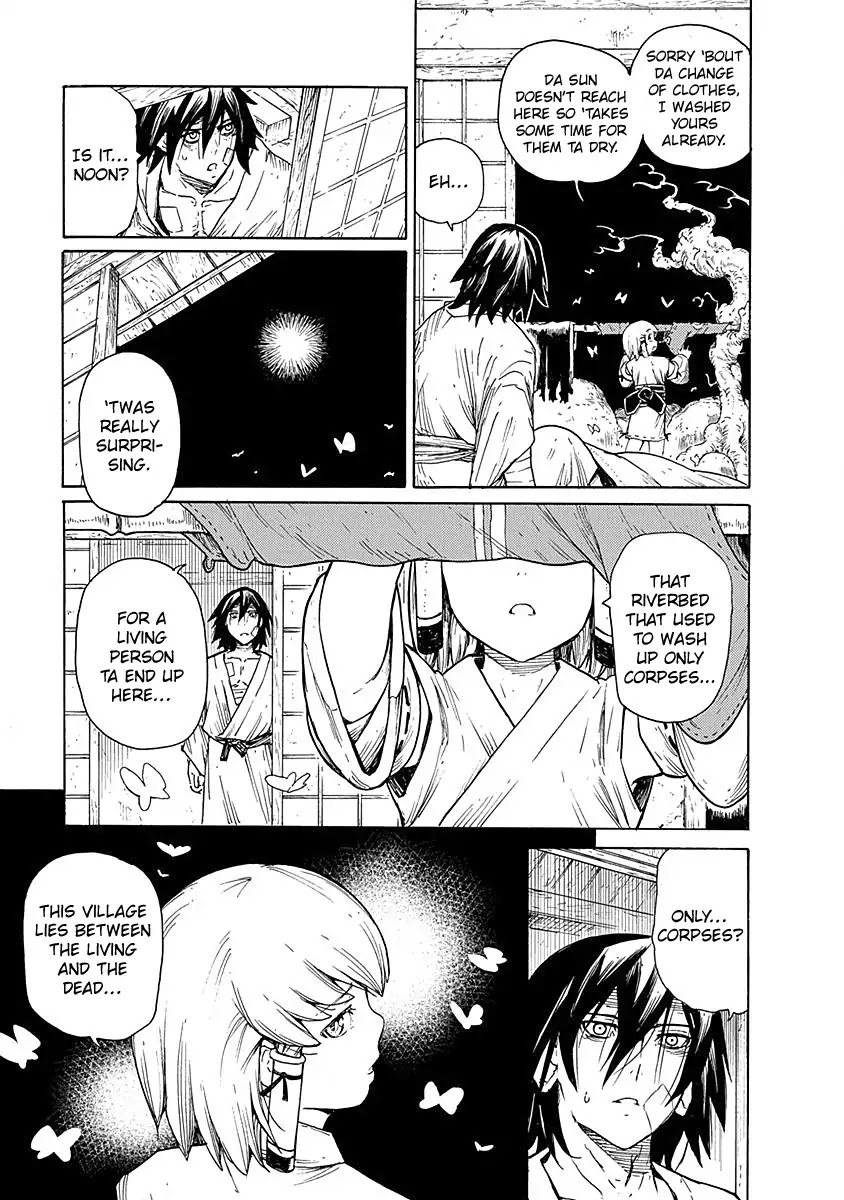 Buchimaru Chaos Chapter 11 page 6 - Chapter 11: The Dead Village