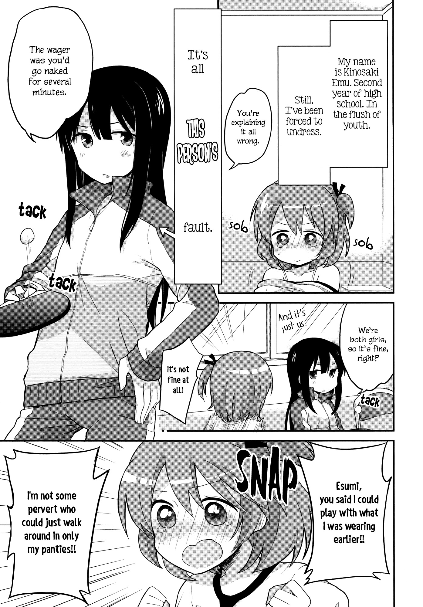 Buchou ni Igen wa Arimasen Chapter 1 page 9 - Chapter 1: No Dignity for the Captain