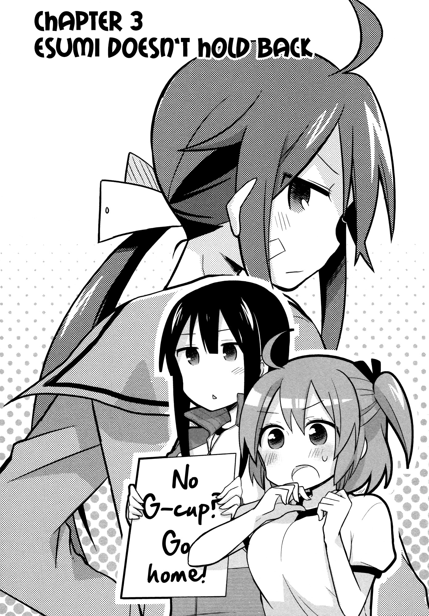 Buchou ni Igen wa Arimasen Chapter 3 page 1 - Chapter 3: Esumi Doesn't Hold Back