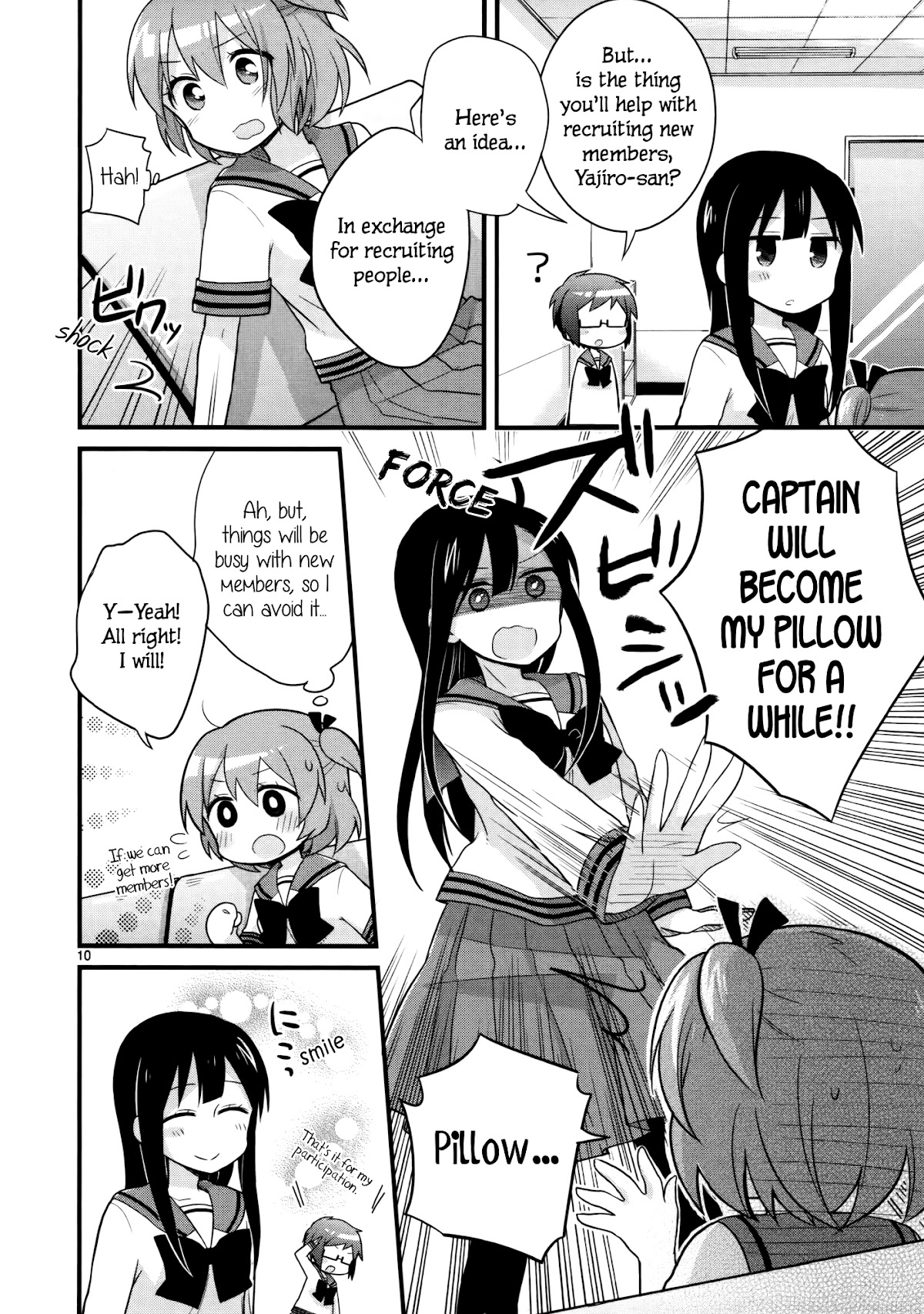 Buchou ni Igen wa Arimasen Chapter 4 page 10 - Chapter 4: No Endurance for the Captain