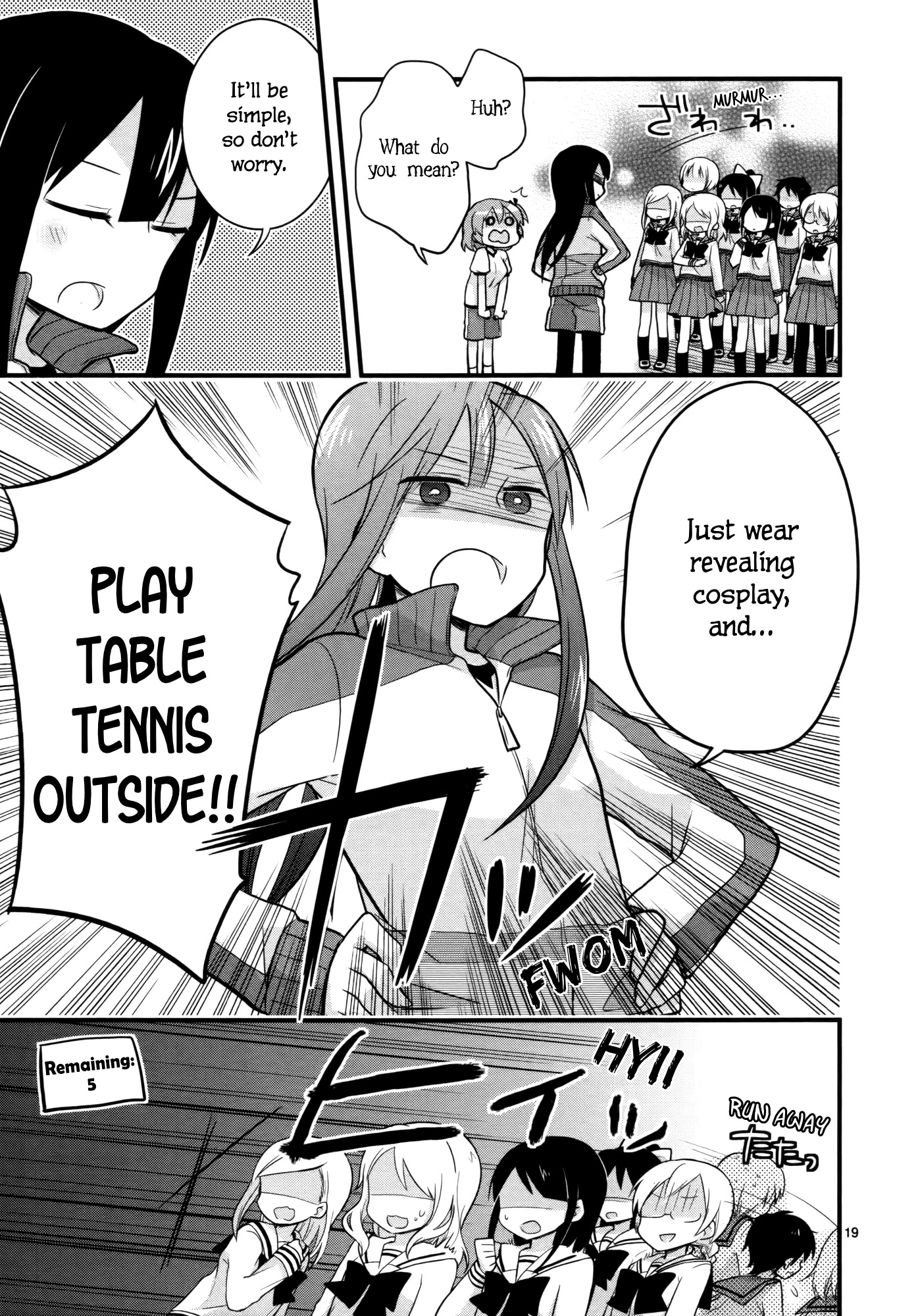 Buchou ni Igen wa Arimasen Chapter 4 page 19 - Chapter 4: No Endurance for the Captain