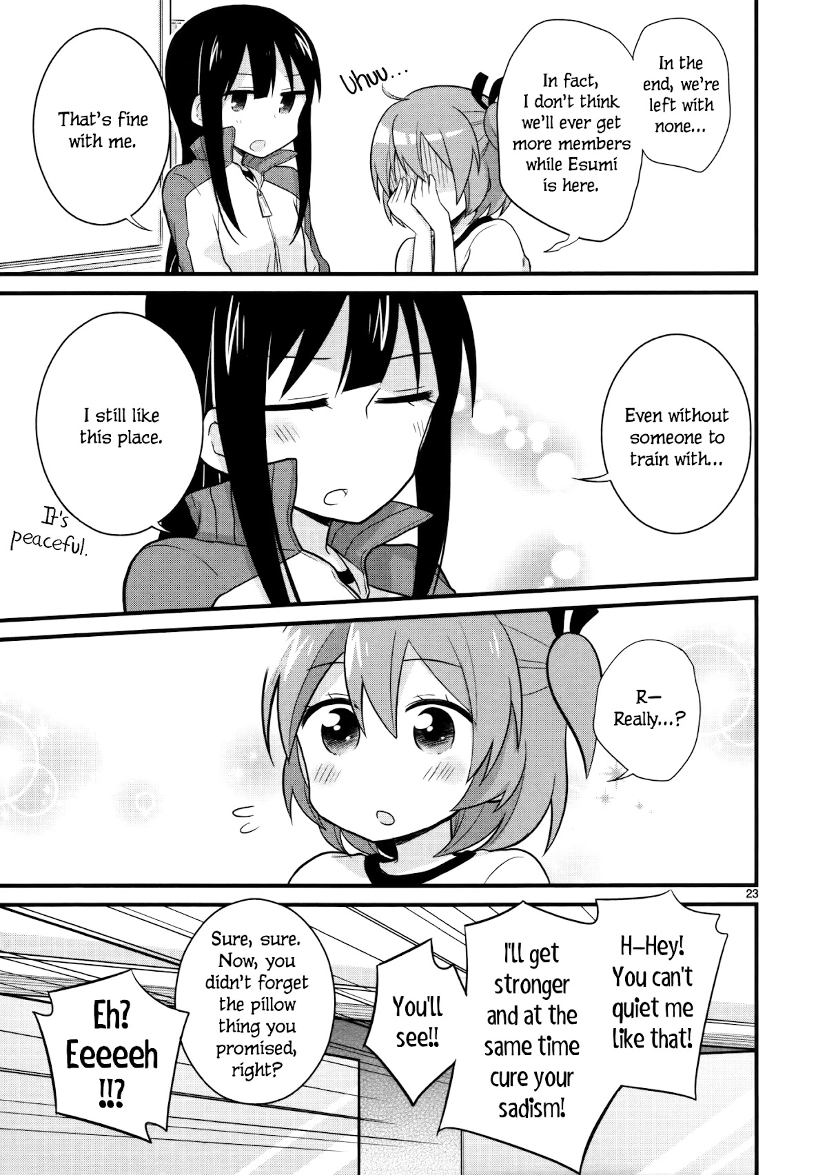 Buchou ni Igen wa Arimasen Chapter 4 page 23 - Chapter 4: No Endurance for the Captain