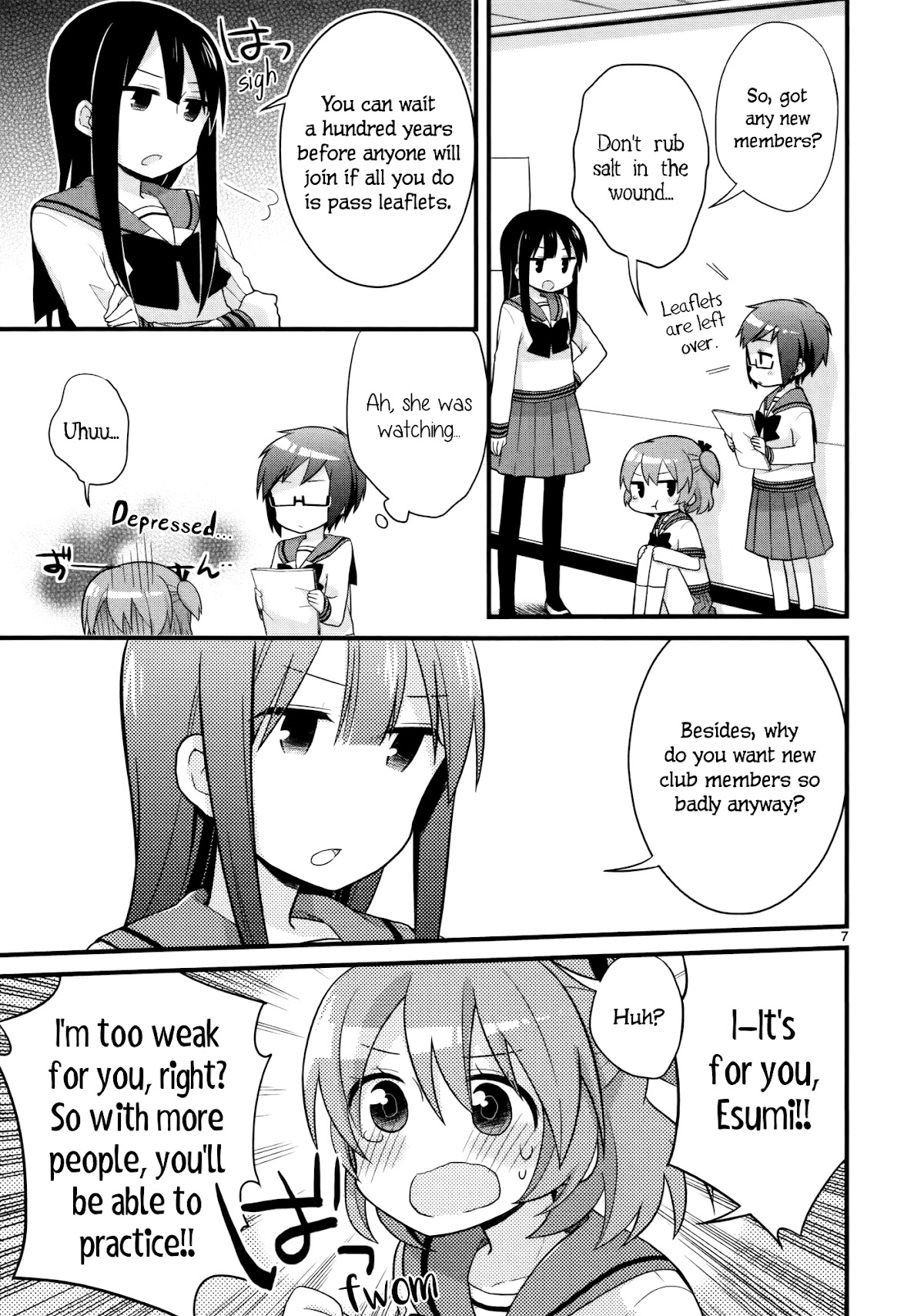 Buchou ni Igen wa Arimasen Chapter 4 page 7 - Chapter 4: No Endurance for the Captain