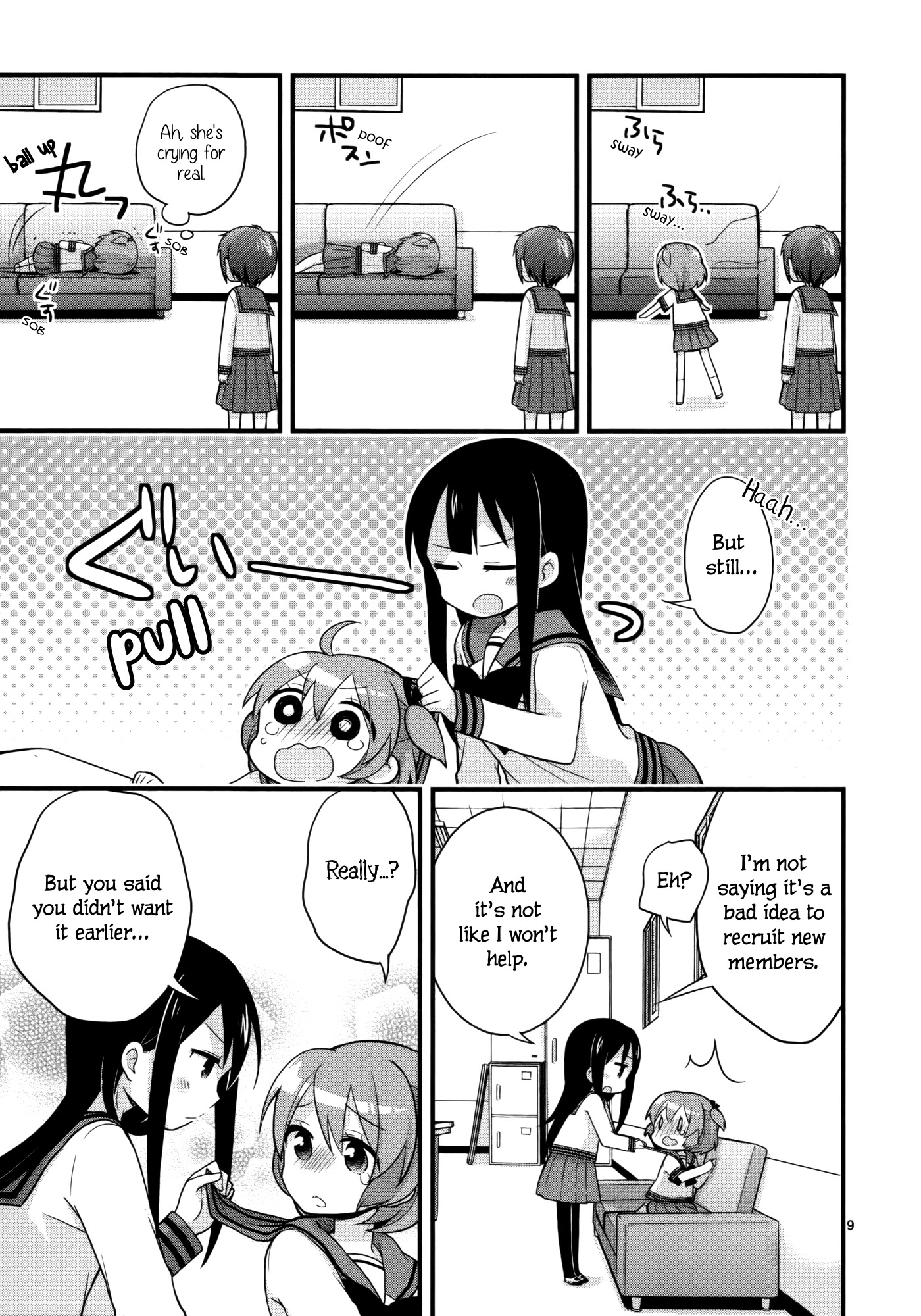 Buchou ni Igen wa Arimasen Chapter 4 page 9 - Chapter 4: No Endurance for the Captain