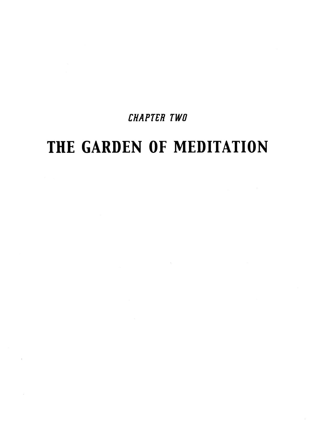 Buddha Chapter 14 page 1 - Chapter 14: The Garden of Meditation