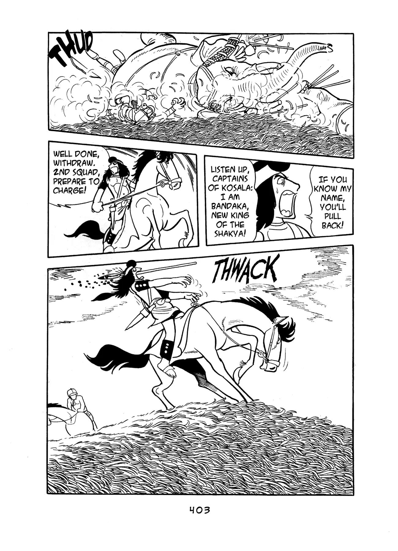 Buddha Chapter 22 page 35 - Chapter 22: The Death of Bandaka