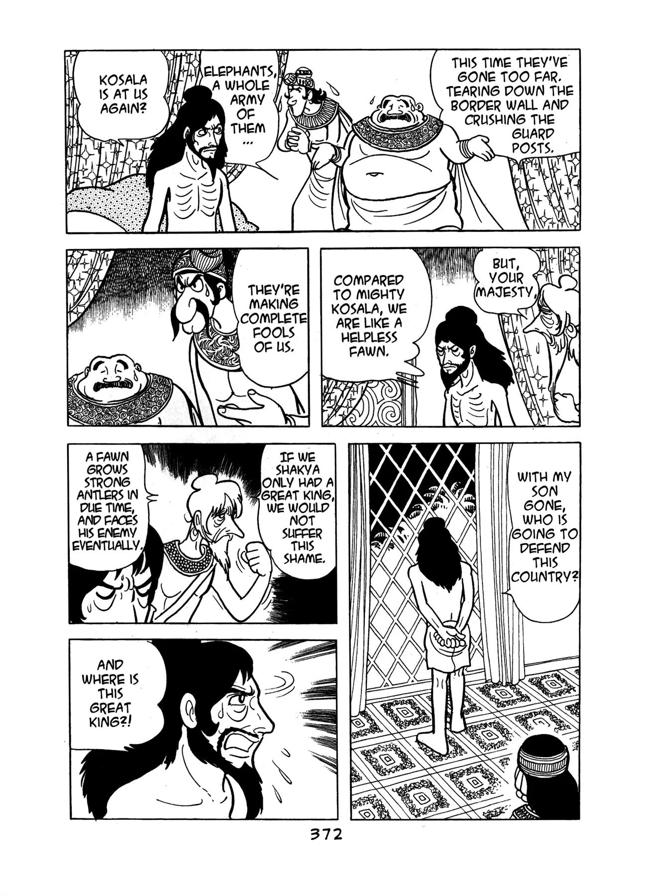 Buddha Chapter 22 page 4 - Chapter 22: The Death of Bandaka