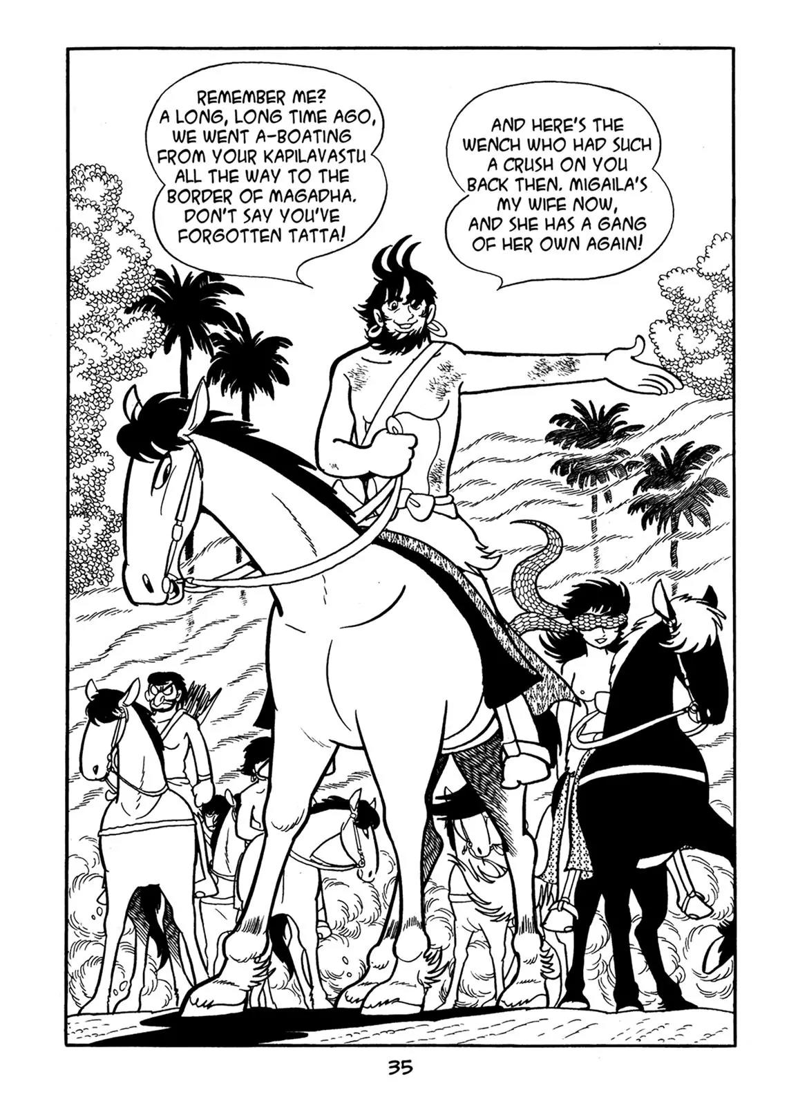 Buddha Chapter 23 page 35 - Chapter 23: The Ordeals