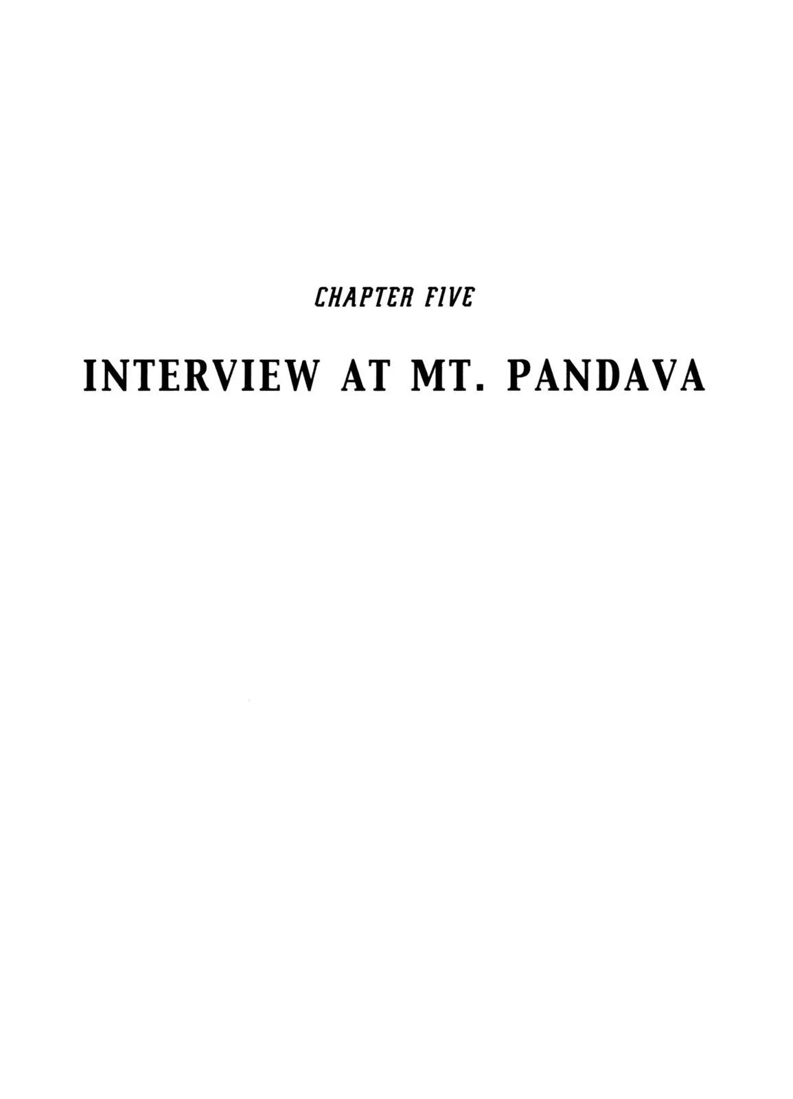 Buddha Chapter 27 page 1 - Chapter 27: Interview at Mt. Pandava