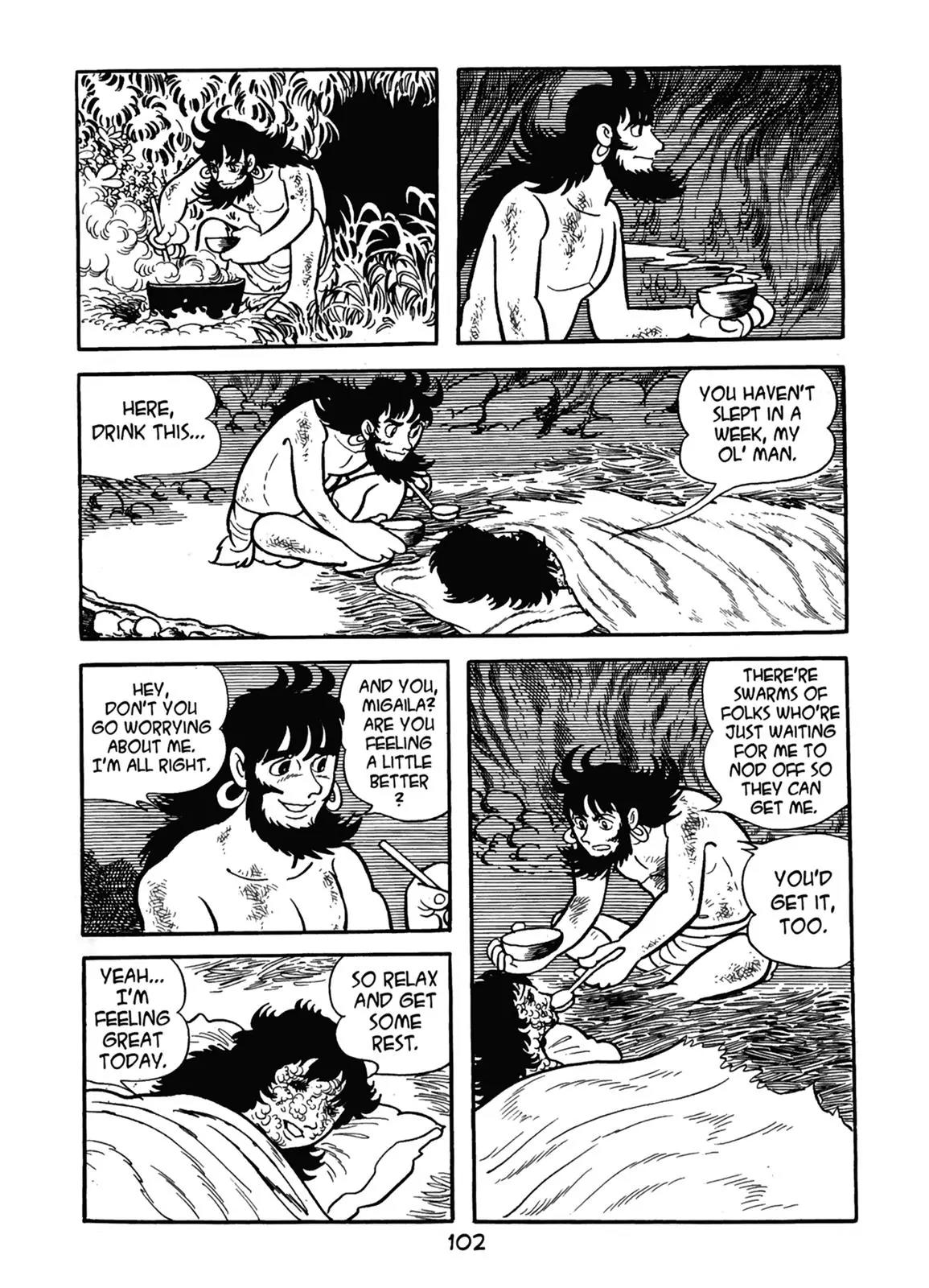 Buddha Chapter 28 page 100 - Chapter 28: In the Forest of Trials