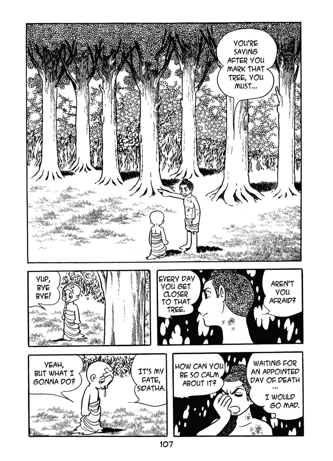 Buddha Chapter 28 page 105 - Chapter 28: In the Forest of Trials
