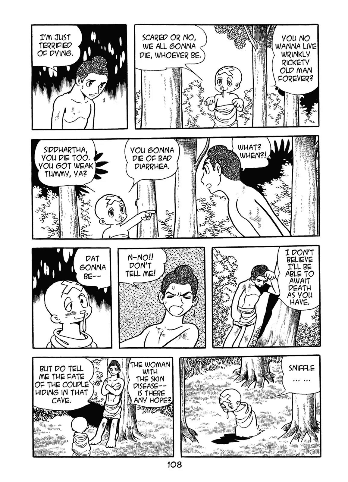 Buddha Chapter 28 page 106 - Chapter 28: In the Forest of Trials
