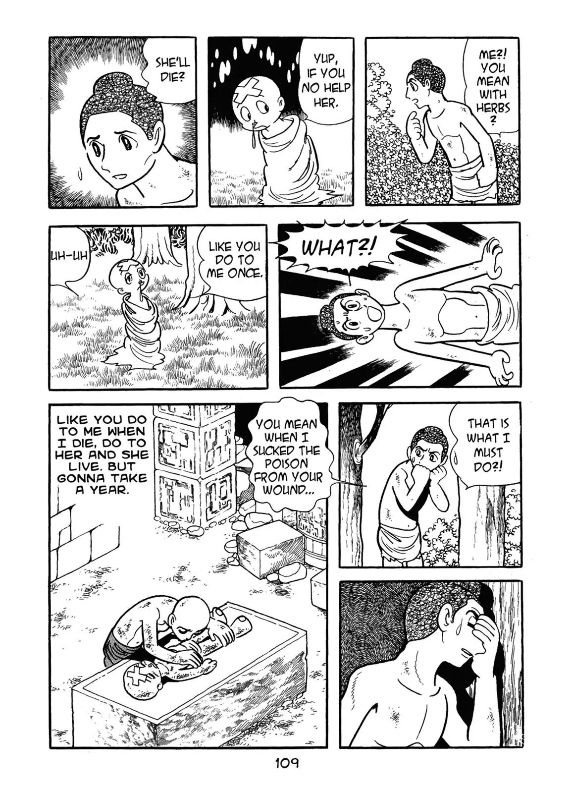 Buddha Chapter 28 page 107 - Chapter 28: In the Forest of Trials