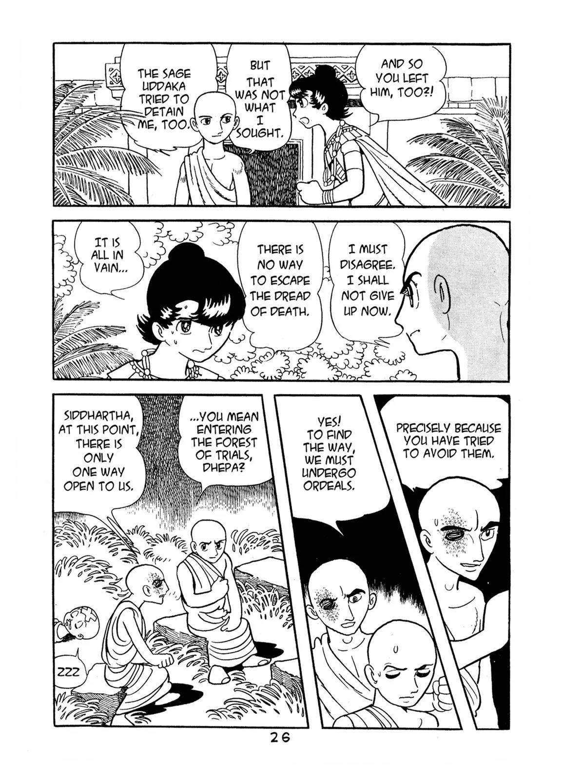 Buddha Chapter 28 page 25 - Chapter 28: In the Forest of Trials