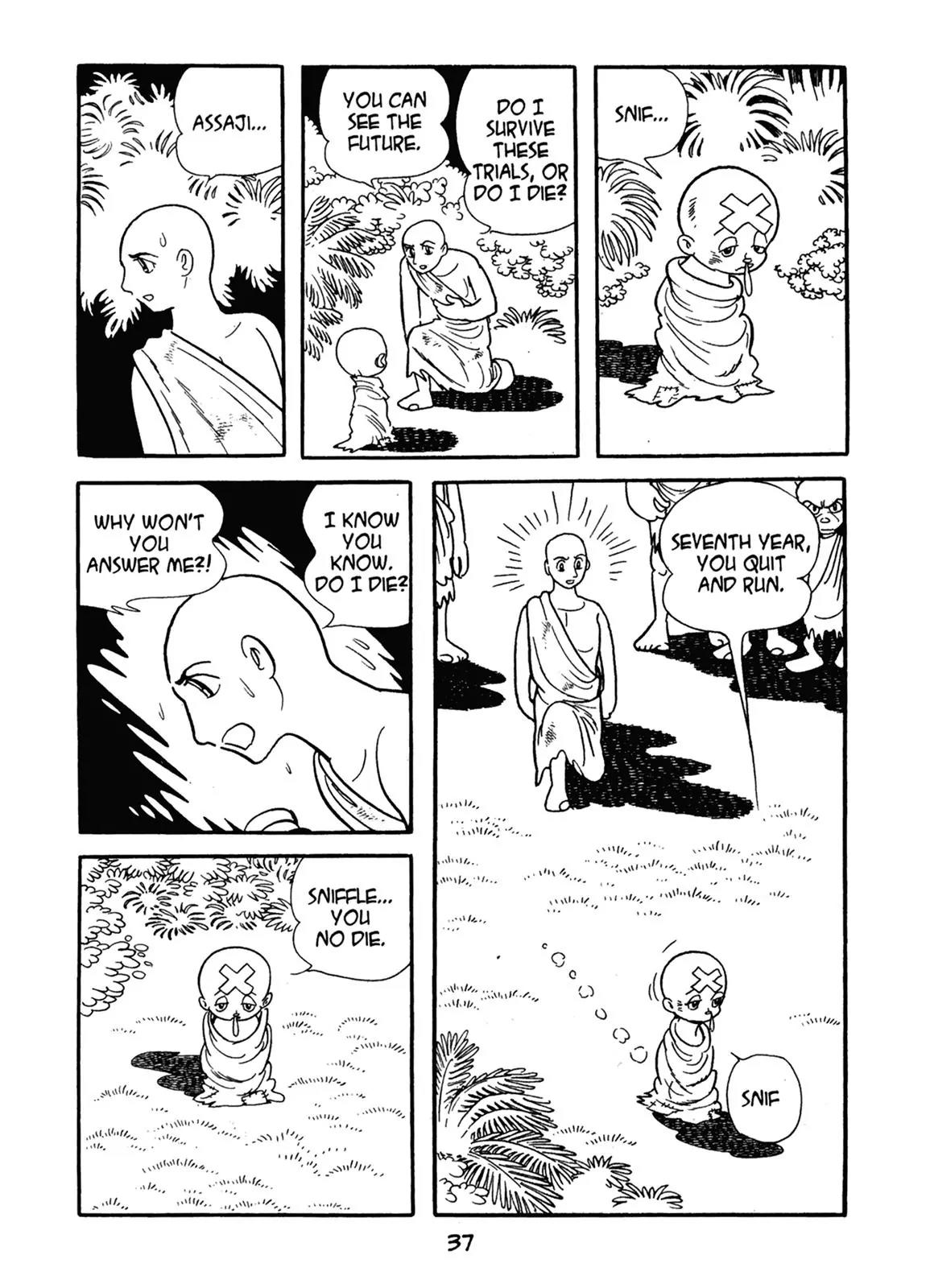 Buddha Chapter 28 page 36 - Chapter 28: In the Forest of Trials
