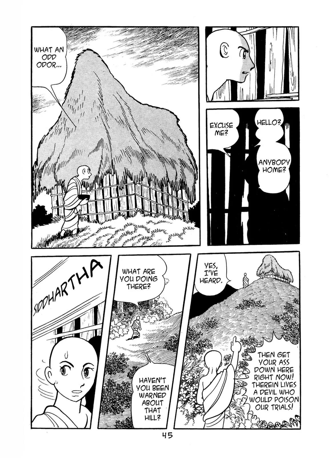 Buddha Chapter 28 page 44 - Chapter 28: In the Forest of Trials