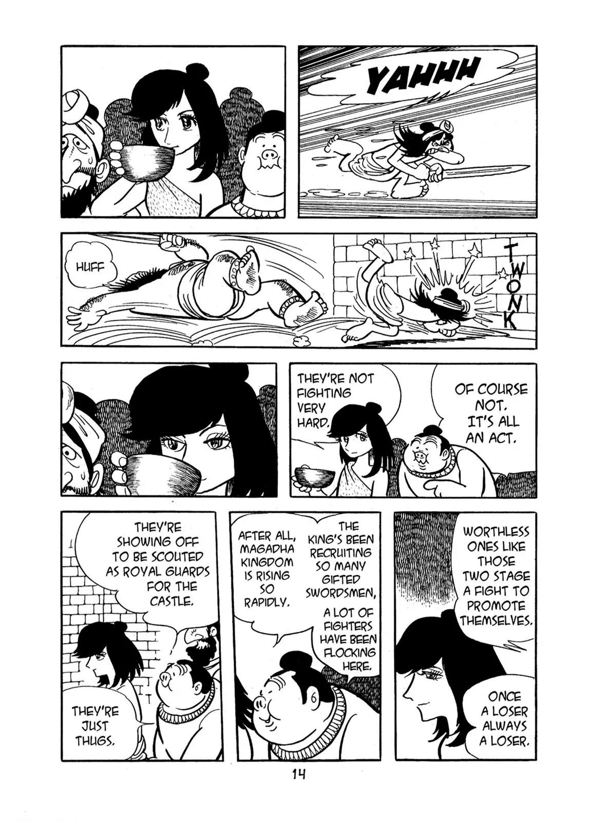 Buddha Chapter 34 page 12 - Chapter 34: The Swordsman and the Drifter