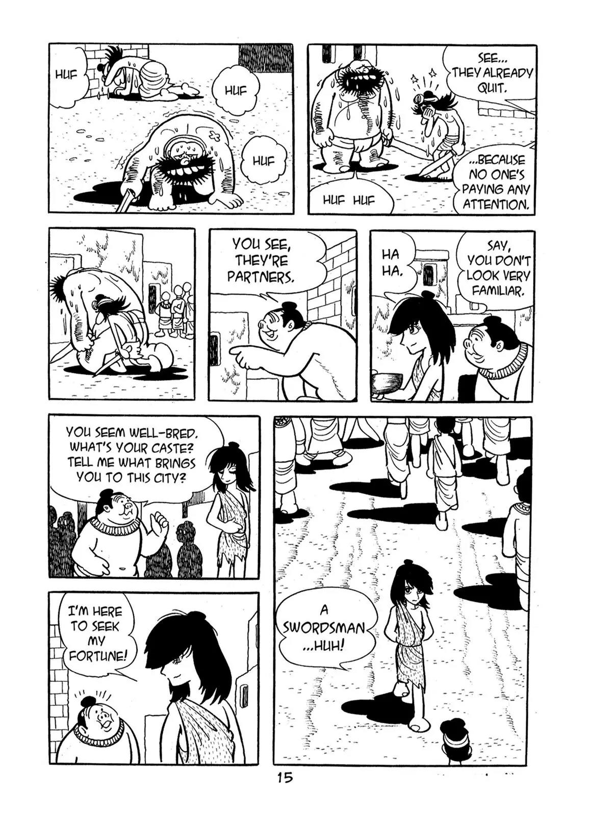 Buddha Chapter 34 page 13 - Chapter 34: The Swordsman and the Drifter