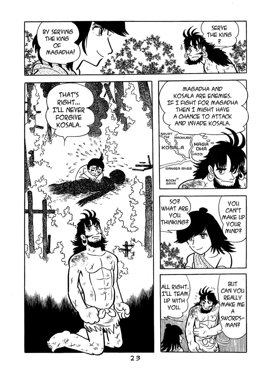 Buddha Chapter 34 page 21 - Chapter 34: The Swordsman and the Drifter