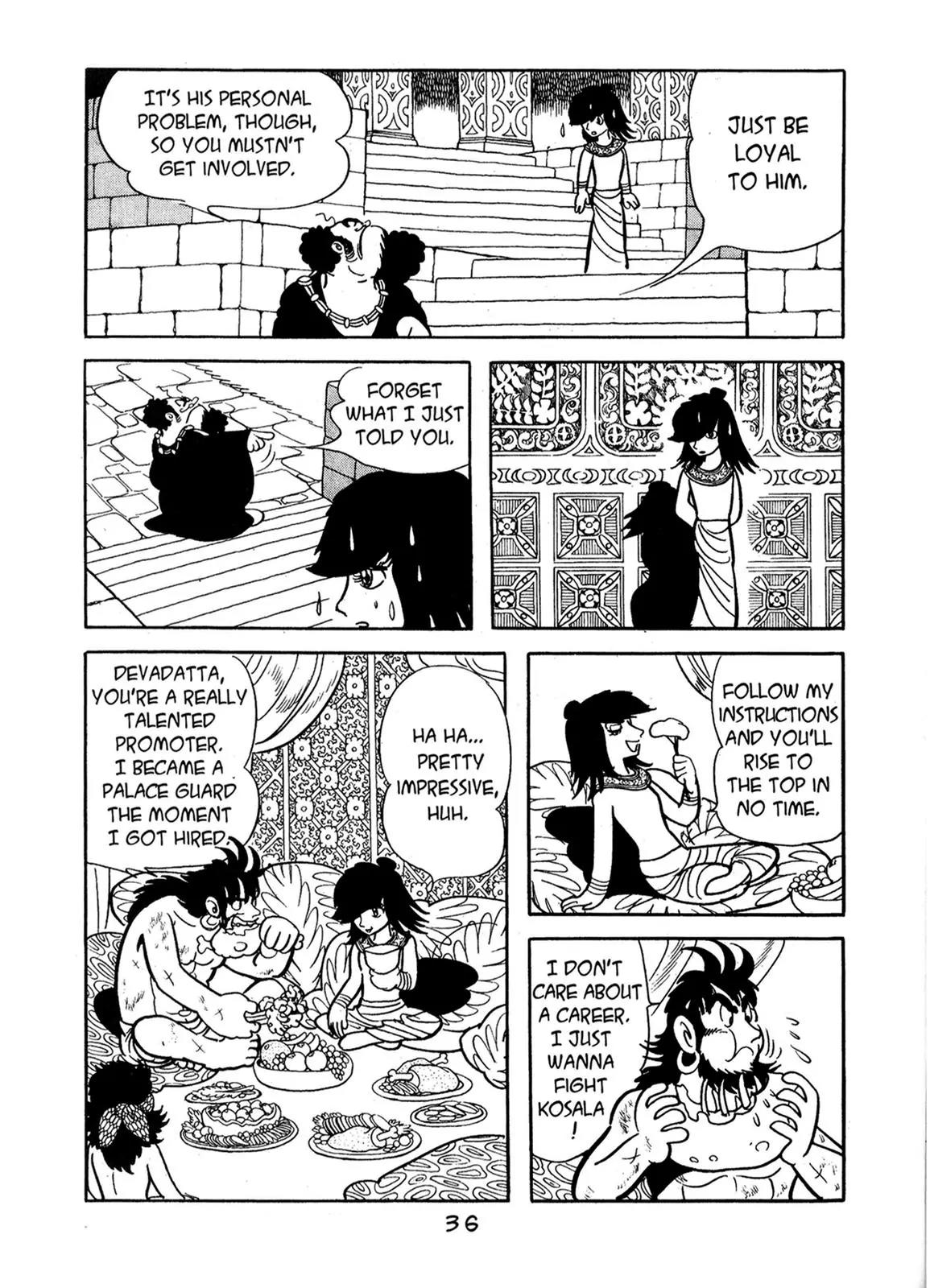Buddha Chapter 34 page 34 - Chapter 34: The Swordsman and the Drifter