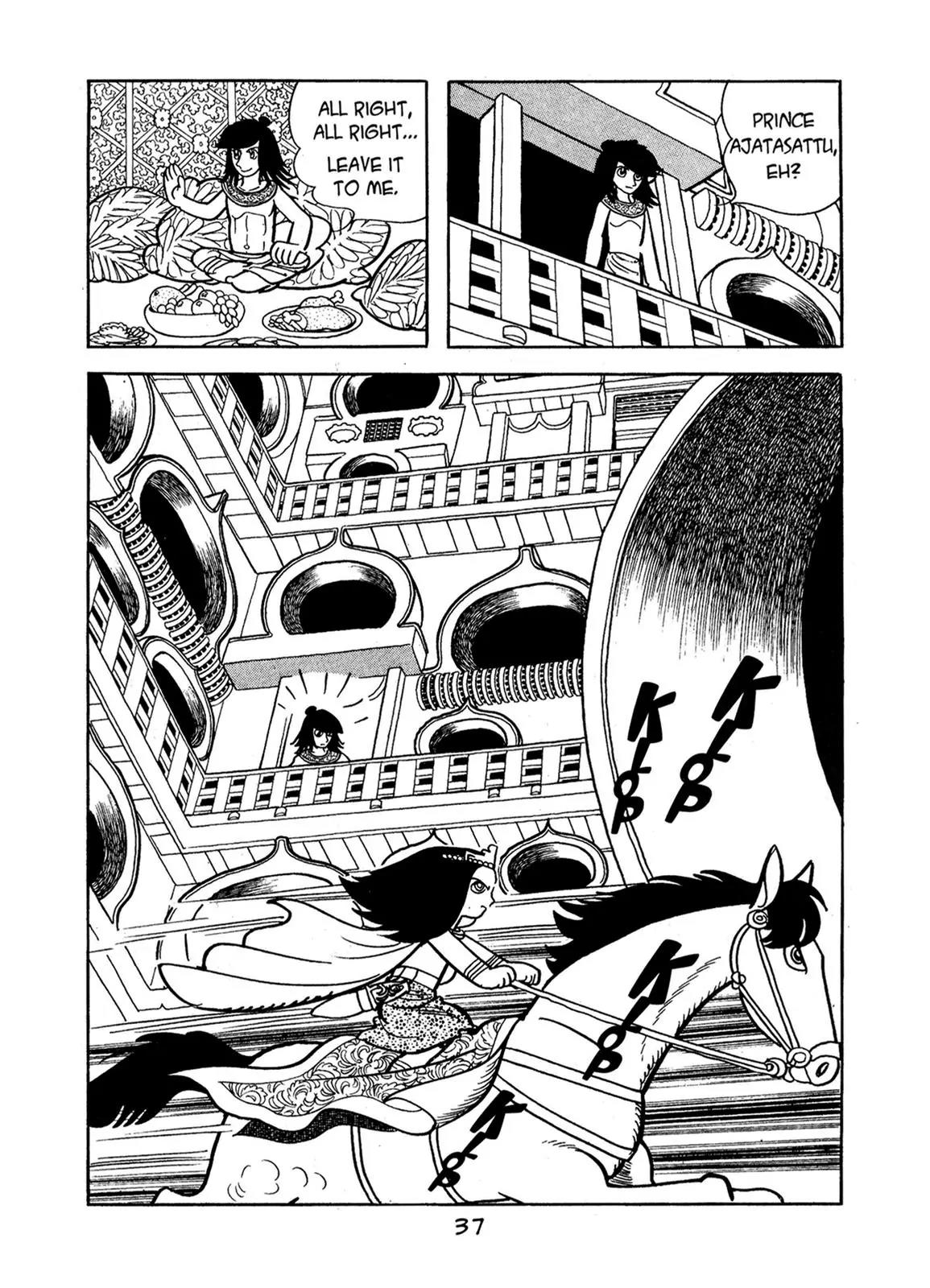 Buddha Chapter 34 page 35 - Chapter 34: The Swordsman and the Drifter