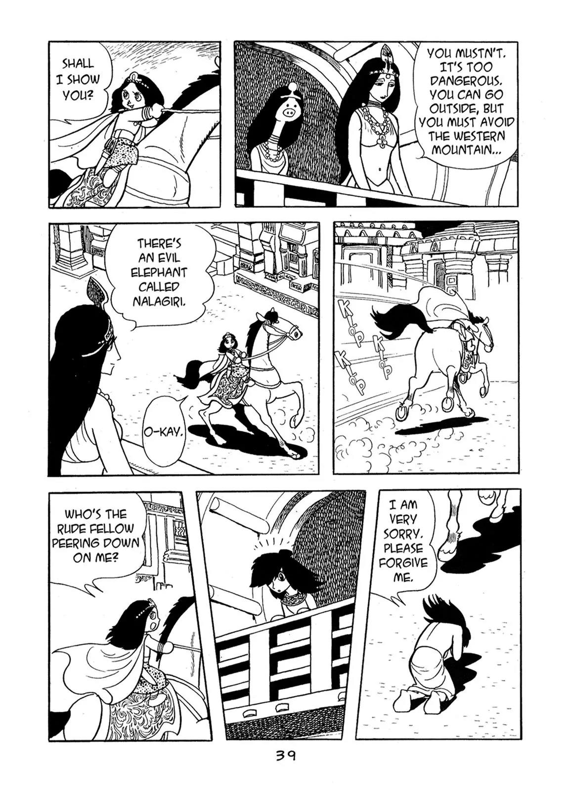 Buddha Chapter 34 page 37 - Chapter 34: The Swordsman and the Drifter