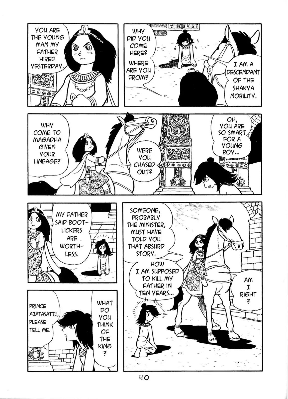 Buddha Chapter 34 page 38 - Chapter 34: The Swordsman and the Drifter