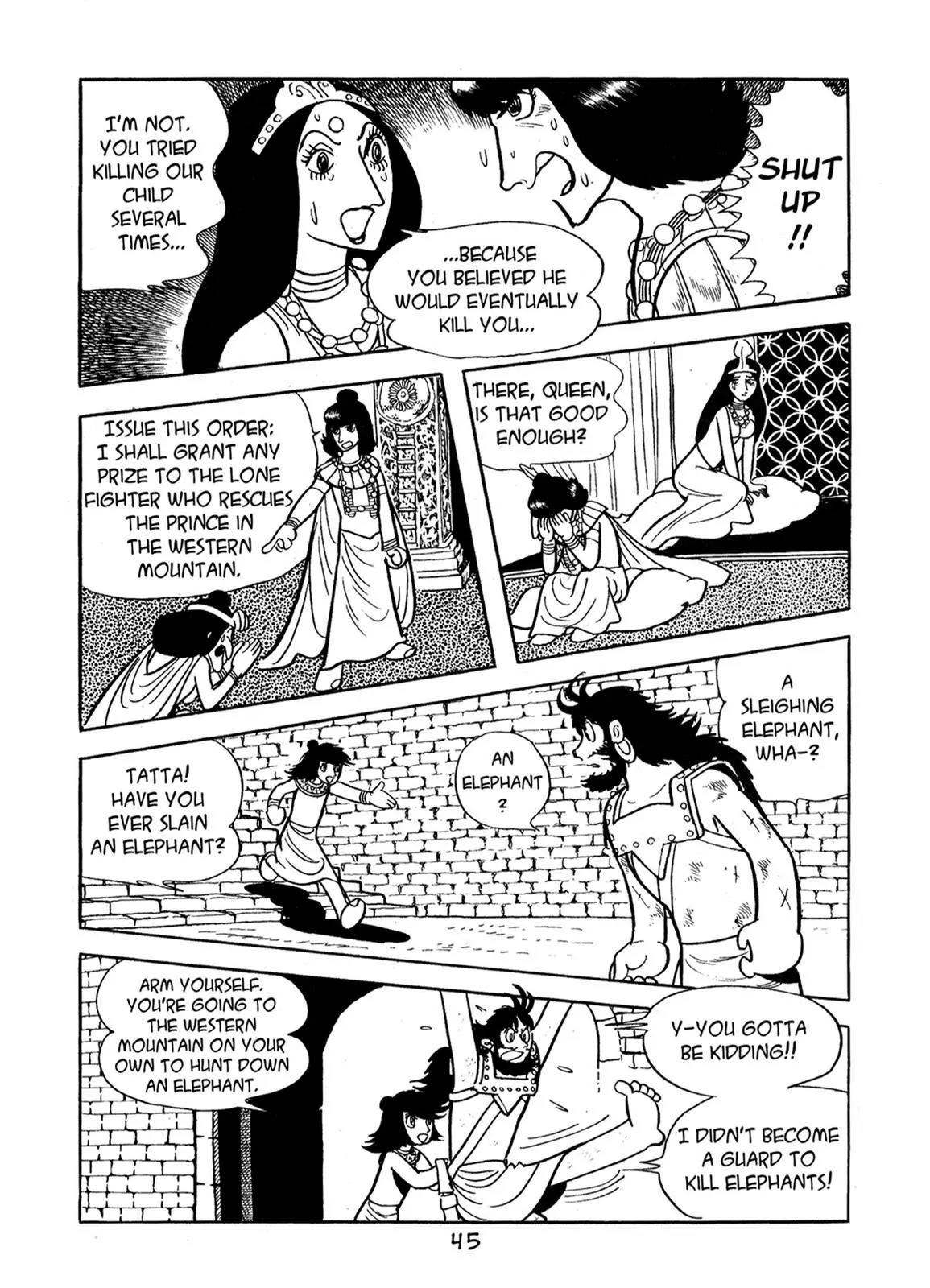 Buddha Chapter 34 page 43 - Chapter 34: The Swordsman and the Drifter
