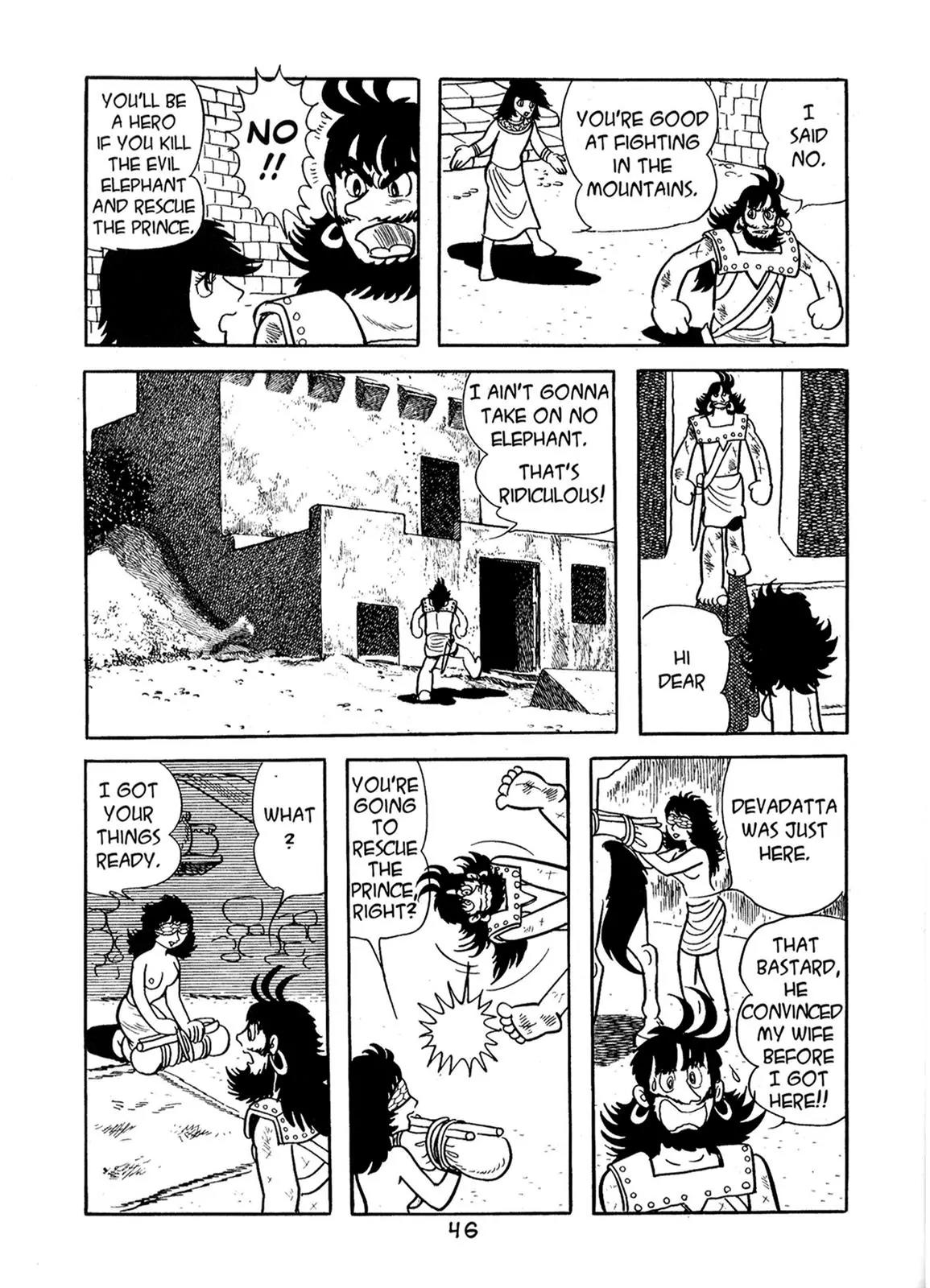 Buddha Chapter 34 page 44 - Chapter 34: The Swordsman and the Drifter