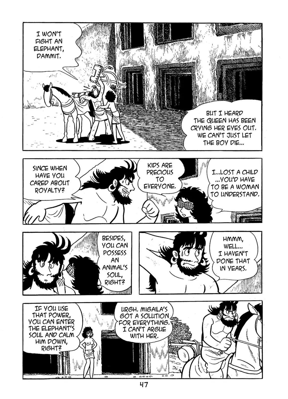 Buddha Chapter 34 page 45 - Chapter 34: The Swordsman and the Drifter