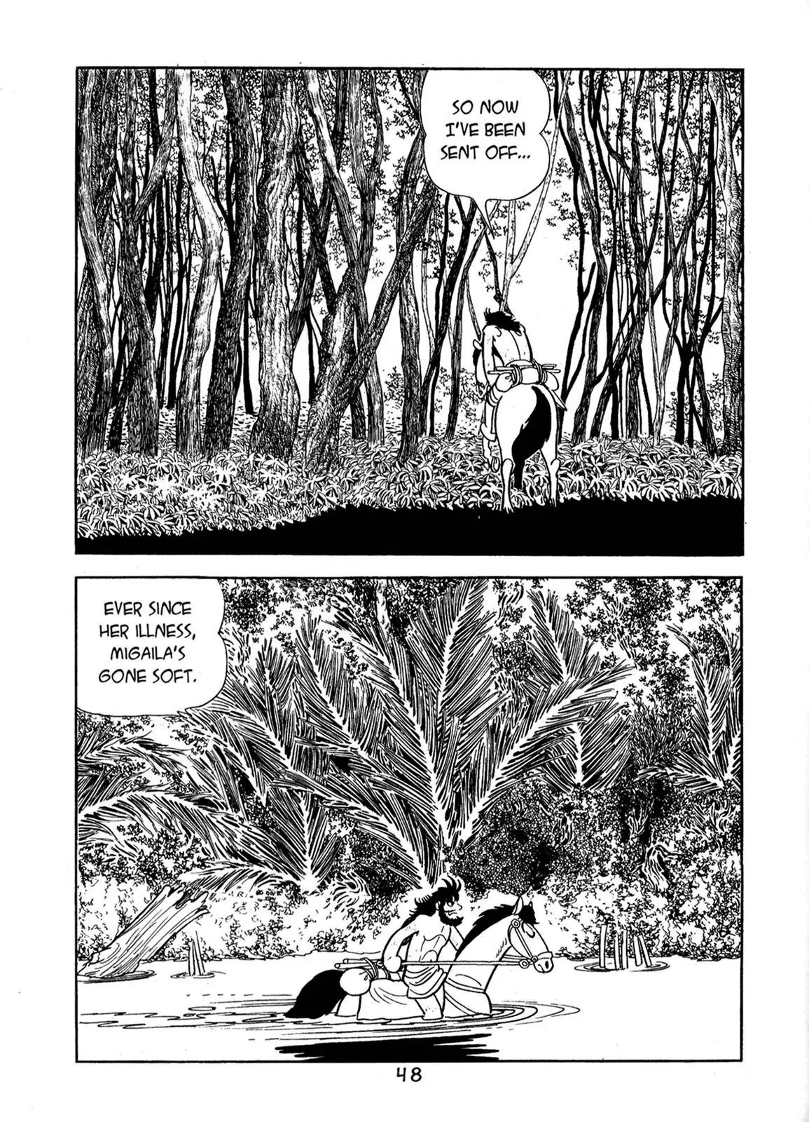 Buddha Chapter 34 page 46 - Chapter 34: The Swordsman and the Drifter