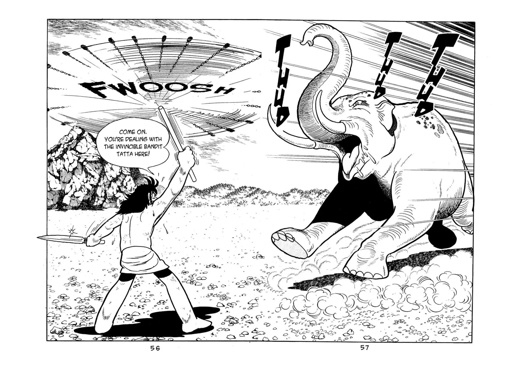 Buddha Chapter 34 page 54 - Chapter 34: The Swordsman and the Drifter