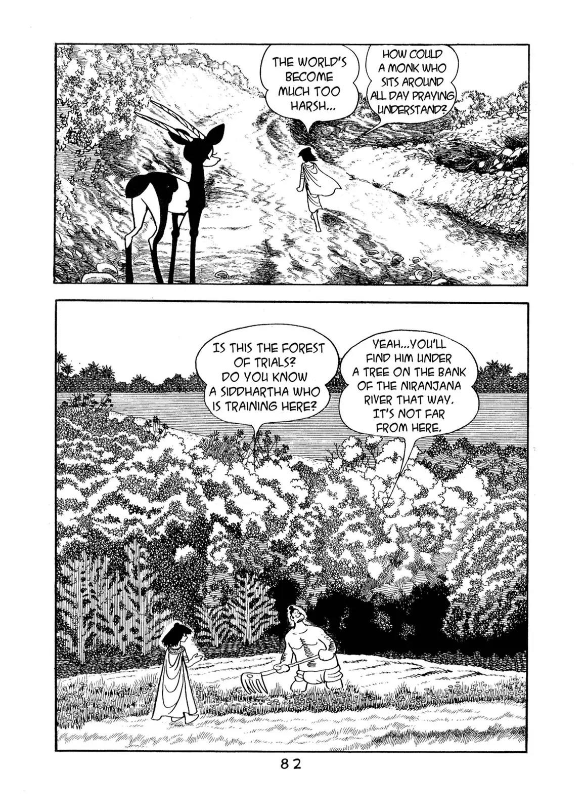Buddha Chapter 34 page 79 - Chapter 34: The Swordsman and the Drifter