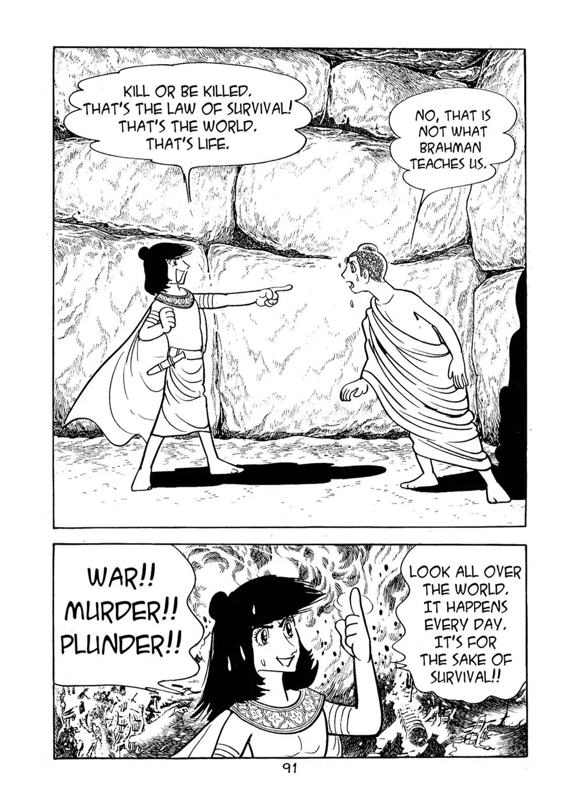 Buddha Chapter 34 page 88 - Chapter 34: The Swordsman and the Drifter