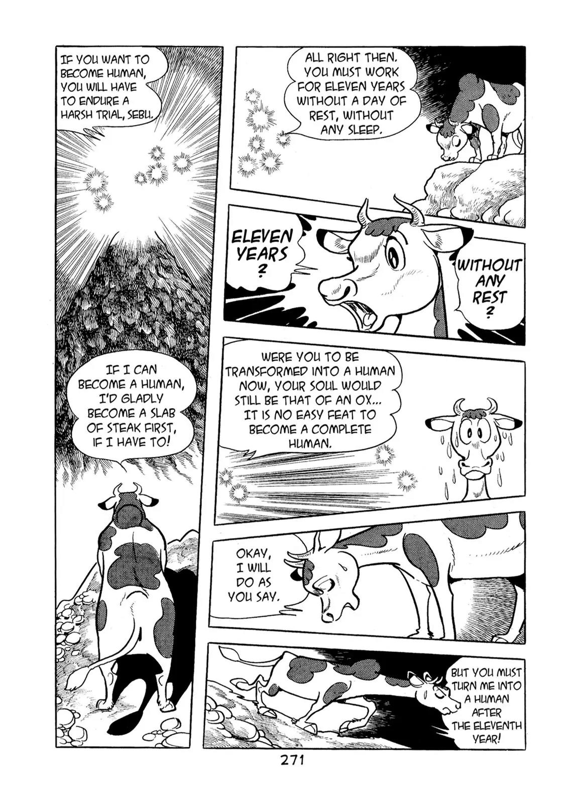 Buddha Chapter 39 page 13 - Chapter 39: The Legend of Sebu the Ox