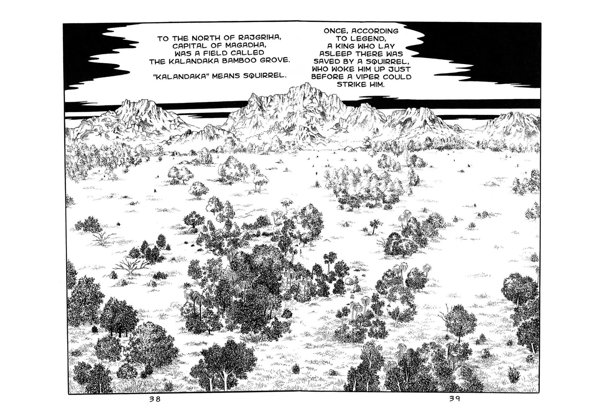 Buddha Chapter 49 page 38 - Chapter 49: Venuvana