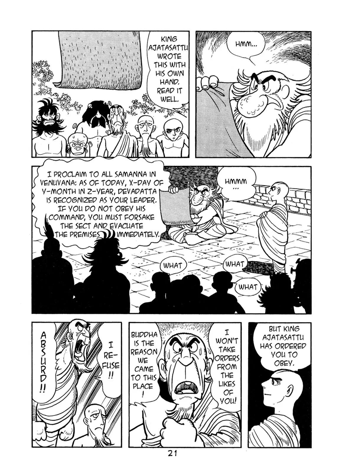 Buddha Chapter 58 page 21 - Chapter 58: Devadatta's Plot