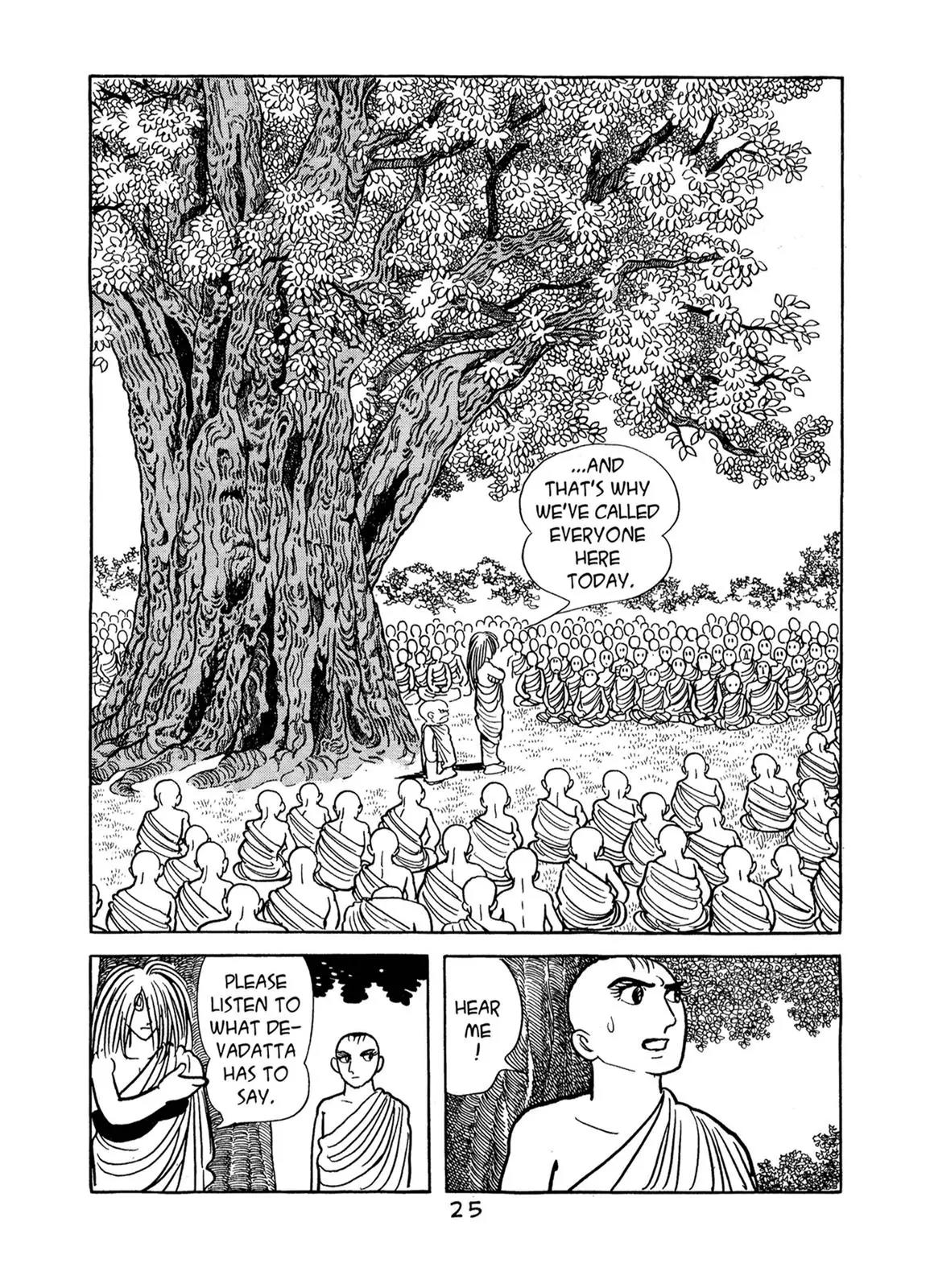 Buddha Chapter 58 page 25 - Chapter 58: Devadatta's Plot