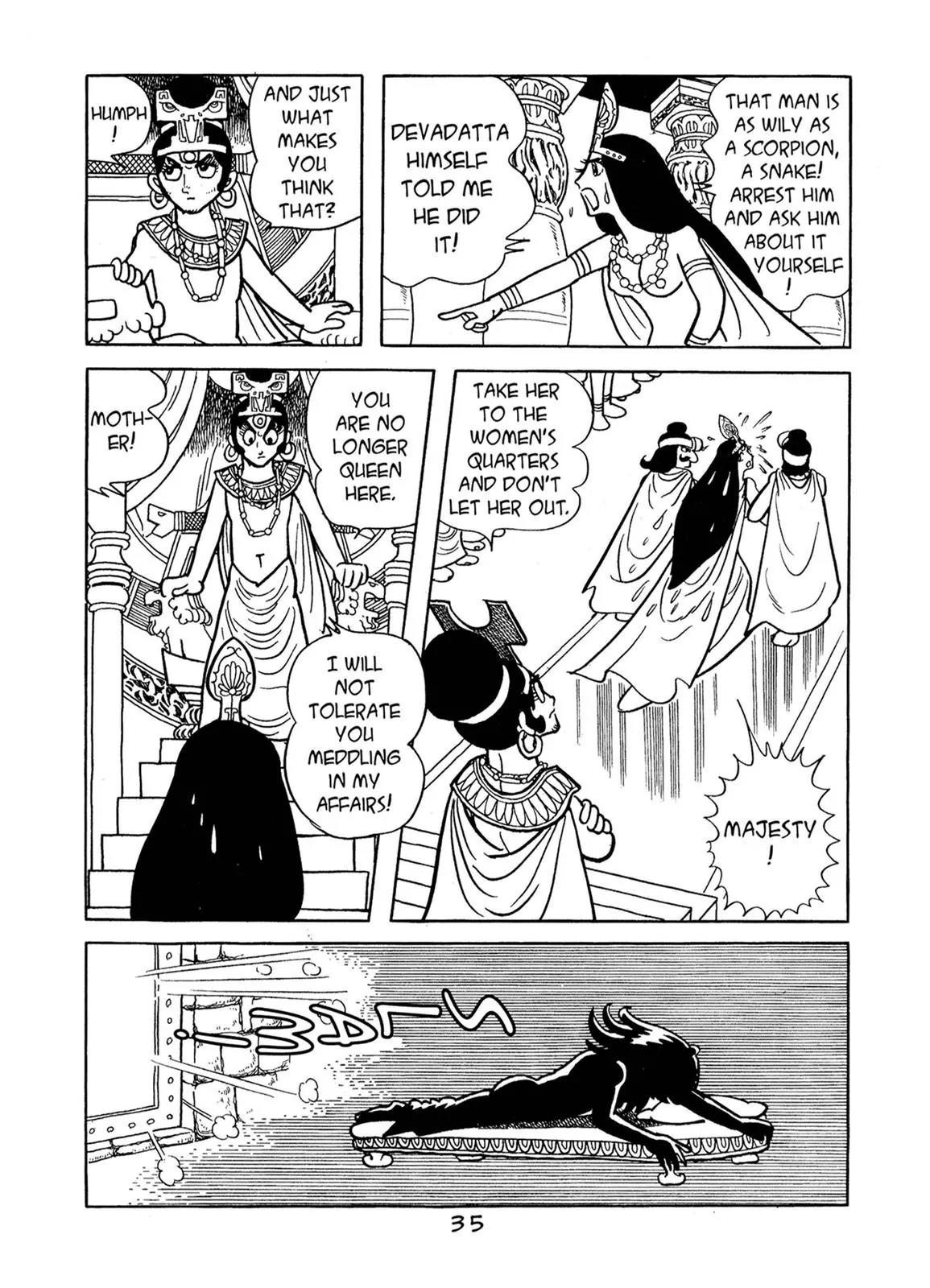 Buddha Chapter 58 page 35 - Chapter 58: Devadatta's Plot