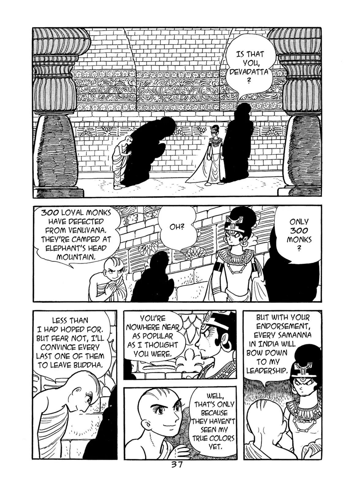Buddha Chapter 58 page 37 - Chapter 58: Devadatta's Plot