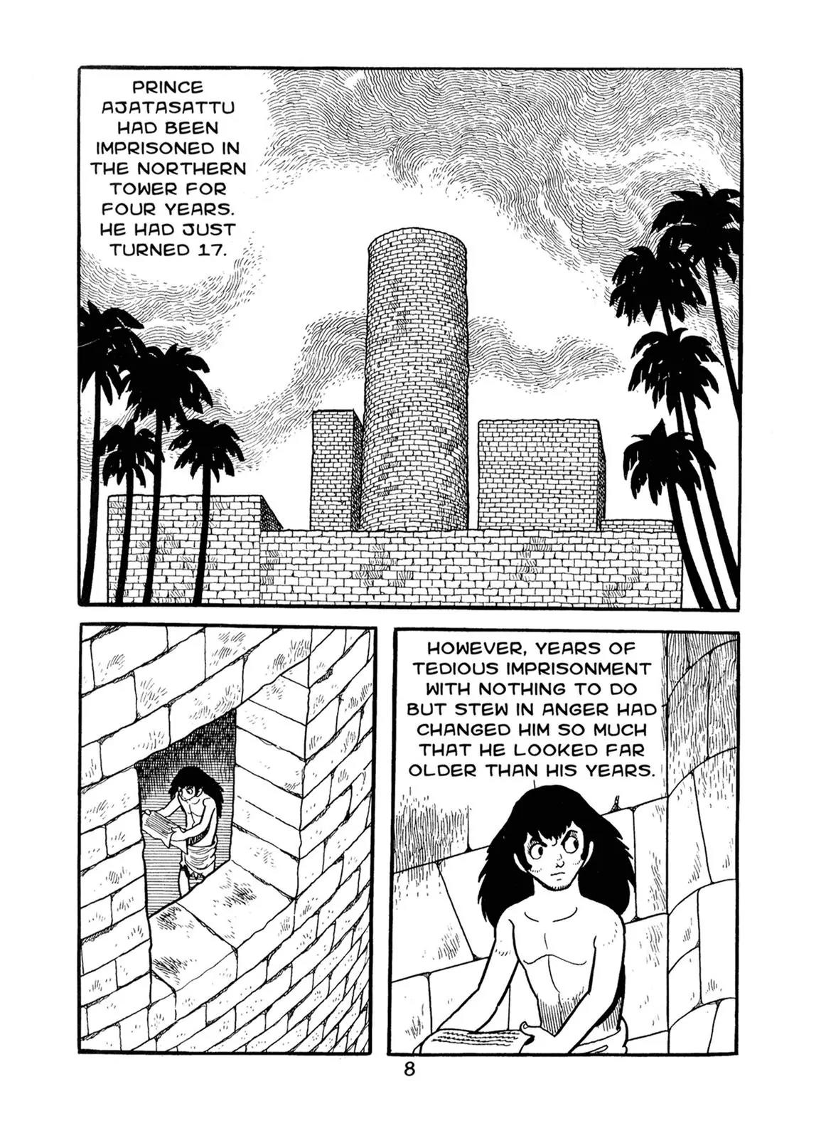 Buddha Chapter 58 page 8 - Chapter 58: Devadatta's Plot