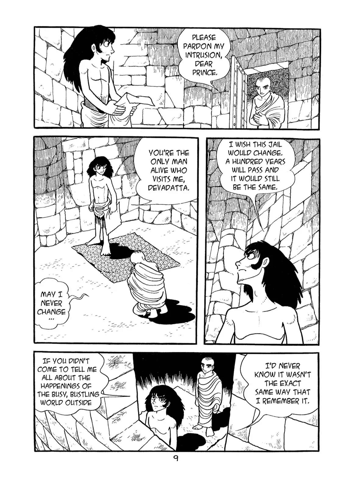 Buddha Chapter 58 page 9 - Chapter 58: Devadatta's Plot