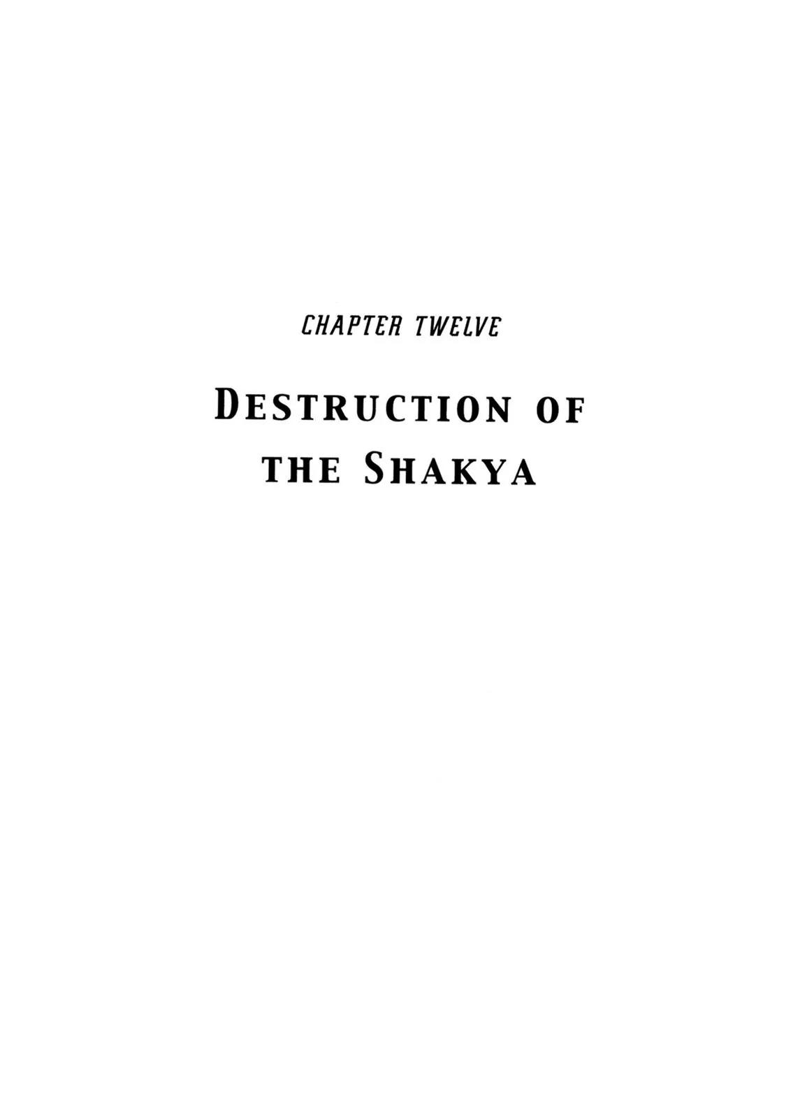 Buddha Chapter 62 page 1 - Chapter 62: Destruction of the Shakya