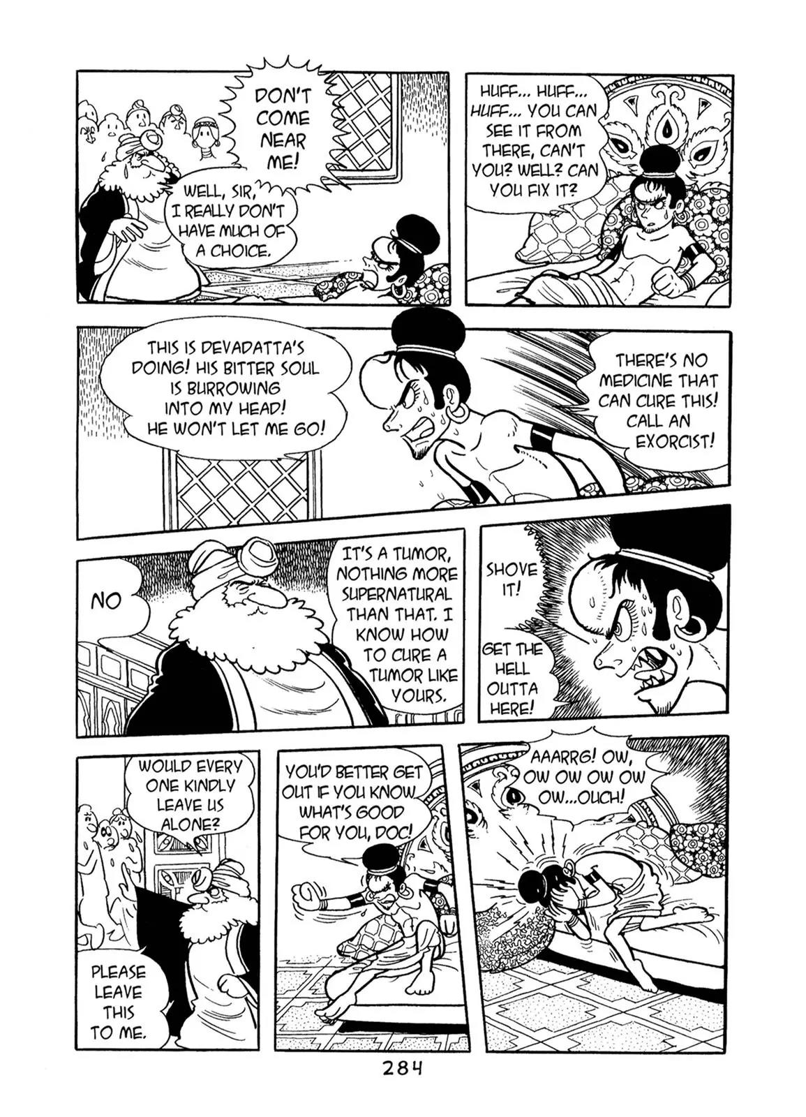 Buddha Chapter 65 page 10 - Chapter 65: King Ajatasattu's Smile