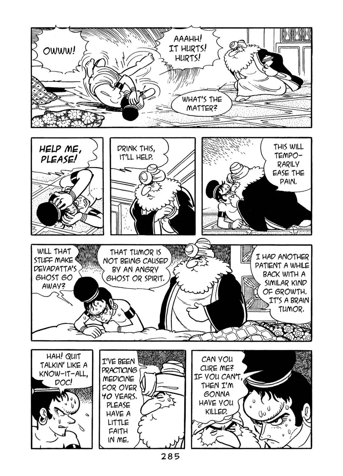 Buddha Chapter 65 page 11 - Chapter 65: King Ajatasattu's Smile